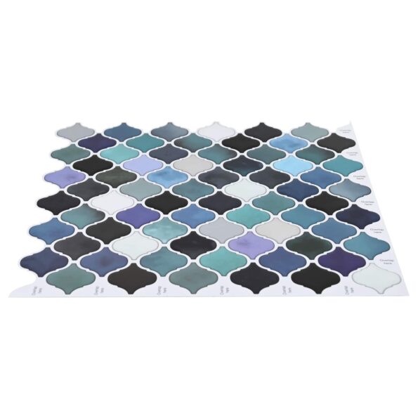 vidaXL Dlažba Lanturn 20 pcs Modrozelená 27 x 27 cm Polyuretán a PET – Obrázok 3