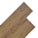 vidaXL Podlahové dosky 18 pcs Walnutová hnedá 5,26 m² PVC – Obrázok 2