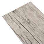 vidaXL Podlahové dosky 18 pcs Biely 5,26 m² PVC – Obrázok 3