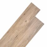 vidaXL Podlahové dosky 18 pcs Hnedá 5,26 m² PVC – Obrázok 2
