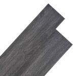 vidaXL Podlahové dosky 18 pcs Čierna a biela 5,26 m² PVC – Obrázok 2