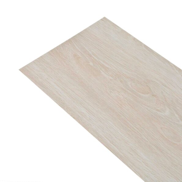 vidaXL Podlahové dosky 36 pcs Biely klasický dub 5,02 m² PVC – Obrázok 3