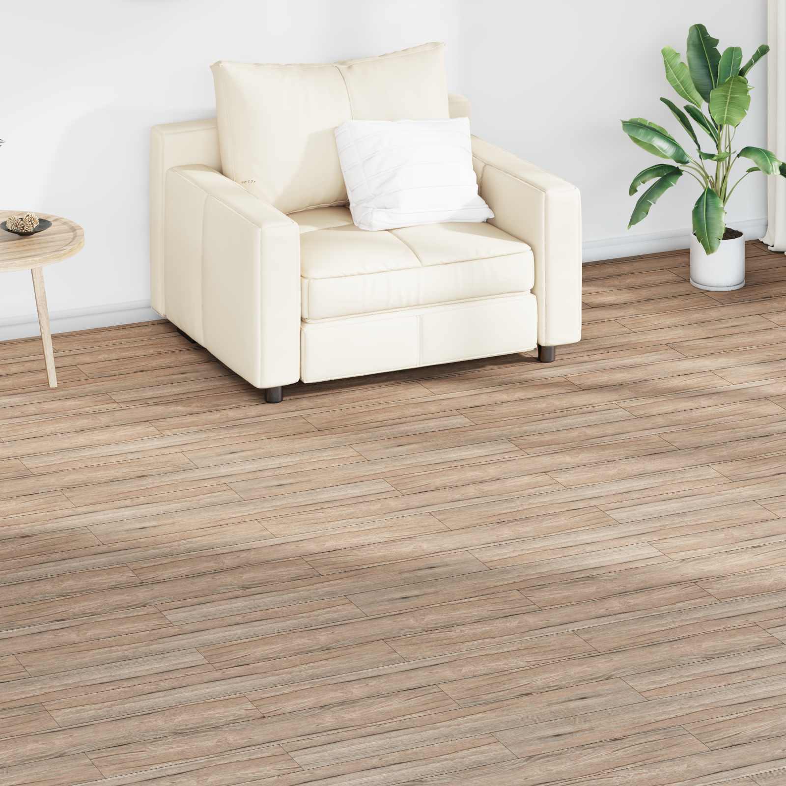 42046257_1.jpg vidaXL Podlahové dosky 36 pcs Hnedý dub 5,02 m² PVC – Obrázok 1