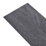 vidaXL Podlahové dosky 36 pcs Čierna a biela 5,02 m² PVC – Obrázok 3