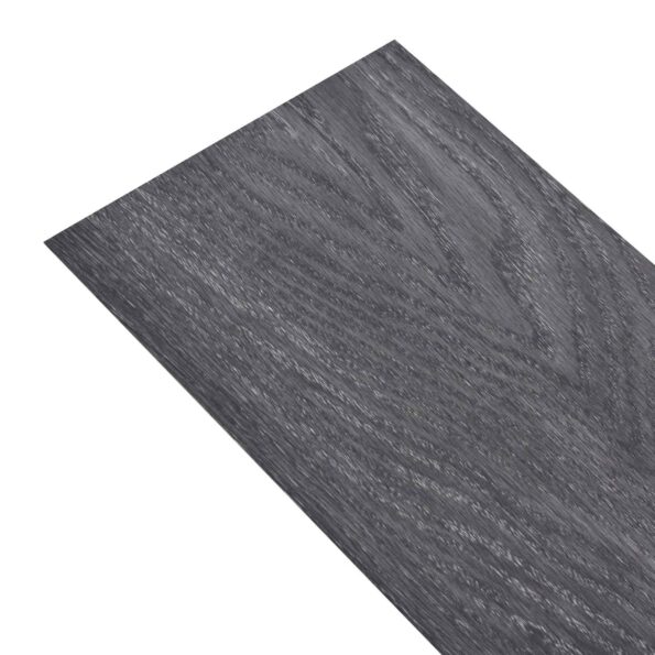 vidaXL Podlahové dosky 36 pcs Čierna a biela 5,02 m² PVC – Obrázok 3