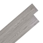 vidaXL Podlahové dosky 36 pcs Tmavo šedá 5,02 m² PVC – Obrázok 2