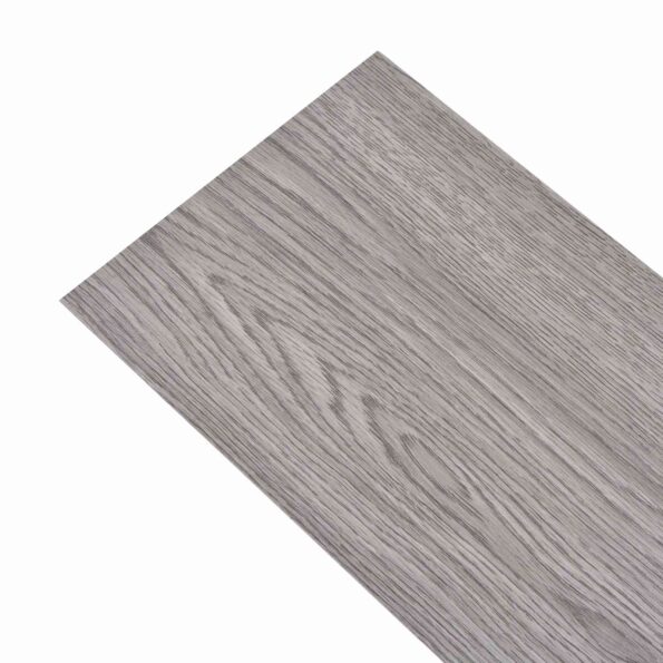 vidaXL Podlahové dosky 36 pcs Tmavo šedá 5,02 m² PVC – Obrázok 3