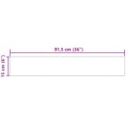 vidaXL Samolepiaca podlahová doska Příroda 32 pcs Antracit 4,46 m² PVC – Obrázok 5