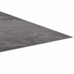 vidaXL Podlahové dosky 5,11 m² 55 pcs PVC Čierna a biela – Obrázok 4