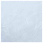 vidaXL Podlahové dosky 55 pcs Biely 5,11 m² PVC – Obrázok 2