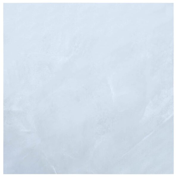 vidaXL Podlahové dosky 55 pcs Biely 5,11 m² PVC – Obrázok 2