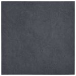 vidaXL Podlahové dosky 55 pcs Čierna 5,11 m² PVC – Obrázok 2
