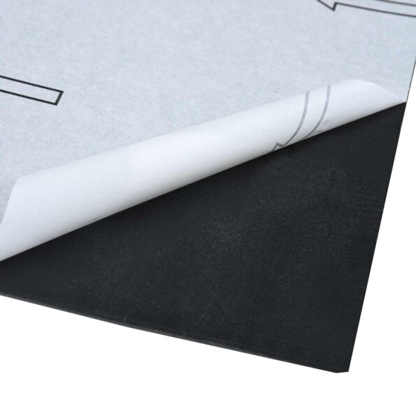 vidaXL Podlahové dosky 55 pcs Čierna 5,11 m² PVC – Obrázok 4