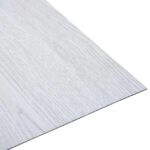 vidaXL Podlahové dosky 5,11 m² 55 pcs PVC Biely drevo – Obrázok 3