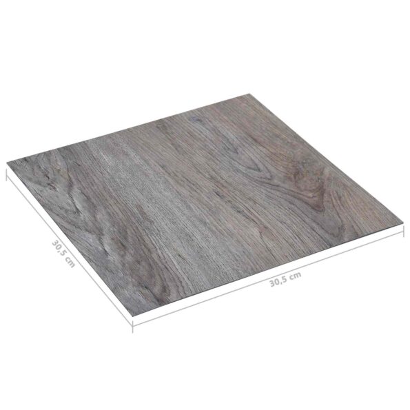 vidaXL Podlahové dosky 55 pcs Svetlohnedá 5,11 m² PVC – Obrázok 6