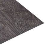 vidaXL Podlahové dosky 5,11 m² 55 pcs PVC Čierna a Šedá – Obrázok 3