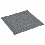 vidaXL Podlahové dosky 5,11 m² 55 pcs PVC Biela a šedá