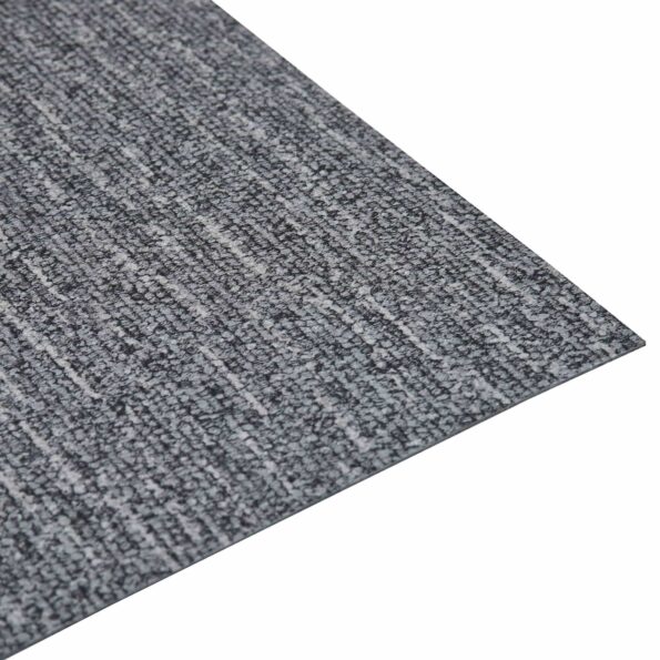 vidaXL Podlahové dosky 5,11 m² 55 pcs PVC Biela a šedá – Obrázok 3
