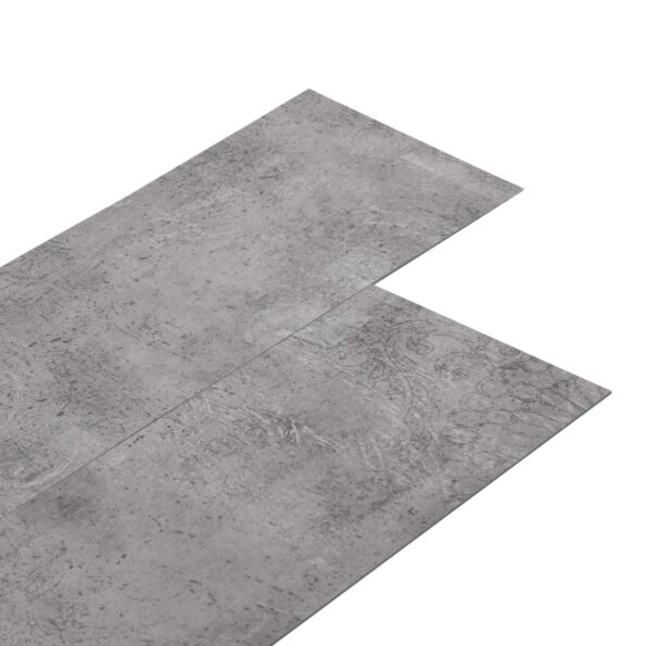 vidaXL Podlahové dosky 36 pcs Cementová hnedá 5,02 m² PVC – Obrázok 2