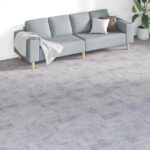 vidaXL Podlahové dosky 18 pcs Biely 5,26 m² PVC
