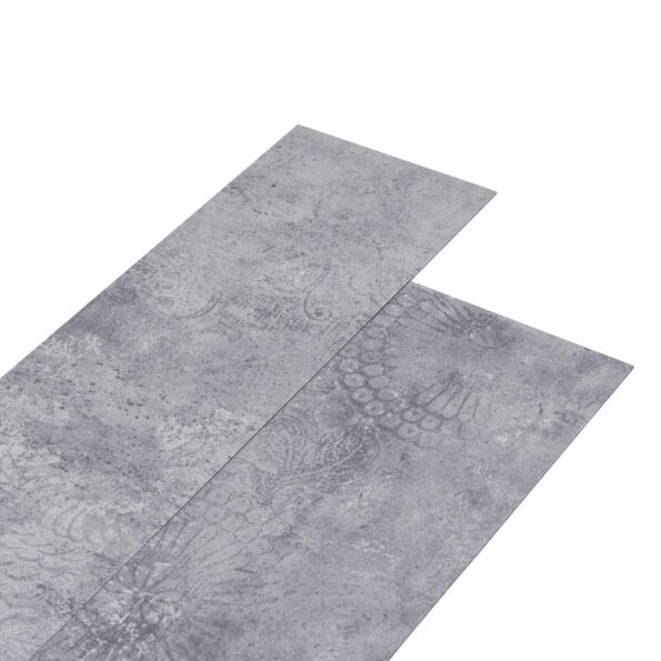 vidaXL Podlahové dosky 18 pcs Biely 5,26 m² PVC – Obrázok 2