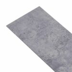 vidaXL Podlahové dosky 18 pcs Biely 5,26 m² PVC – Obrázok 3