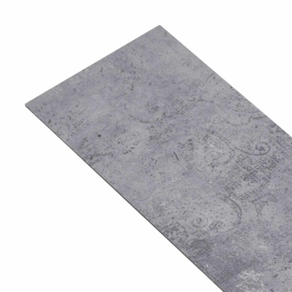 vidaXL Podlahové dosky 18 pcs Biely 5,26 m² PVC – Obrázok 3