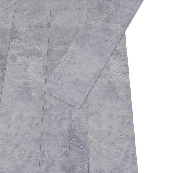 vidaXL Podlahové dosky 18 pcs Biely 5,26 m² PVC – Obrázok 4