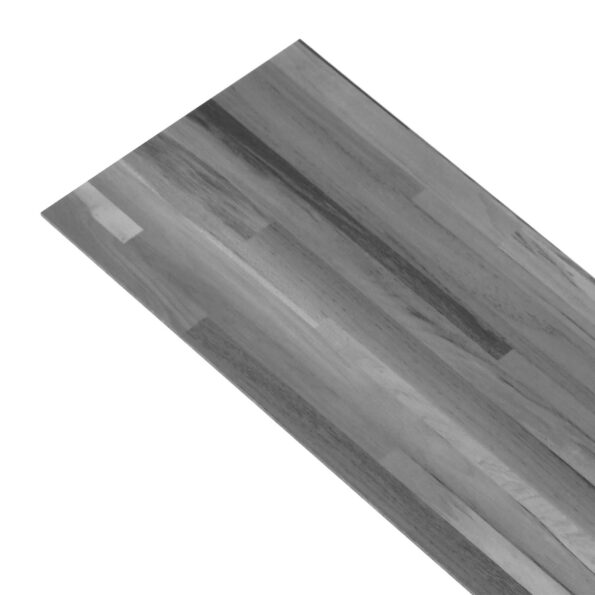 vidaXL Podlahové dosky 18 pcs Biely 5,26 m² PVC – Obrázok 3