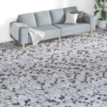 vidaXL Podlahové dosky 18 pcs Biely 5,26 m² PVC