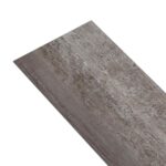 vidaXL Podlahové dosky 18 pcs Hnedá 5,26 m² PVC – Obrázok 3