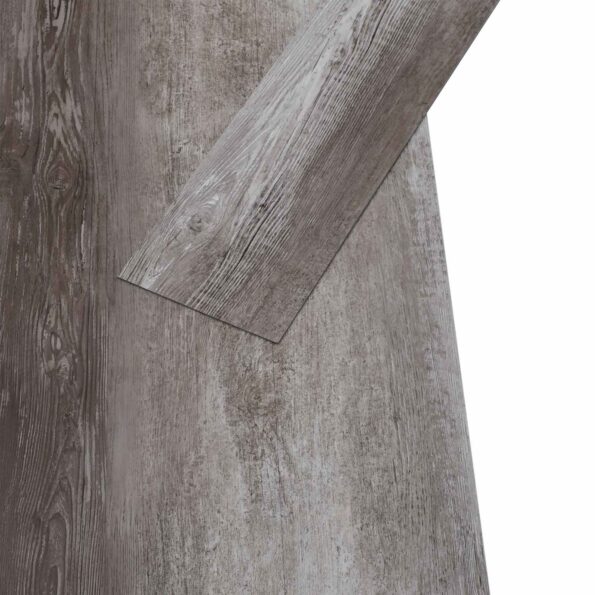 vidaXL Podlahové dosky 18 pcs Hnedá 5,26 m² PVC – Obrázok 4