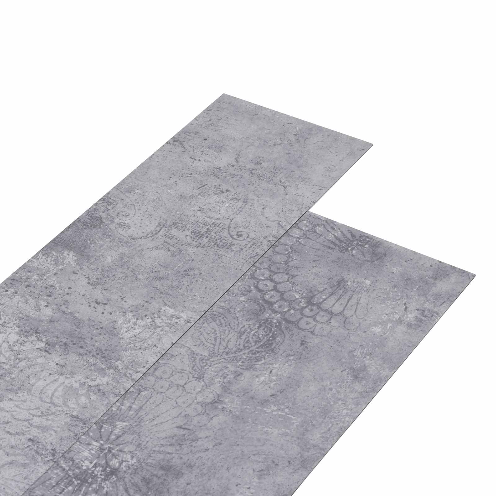 42046300_1.jpg vidaXL Samolepiaca podlahová doska 32 pcs Cementová šedá 4,46 m² PVC – Obrázok 1
