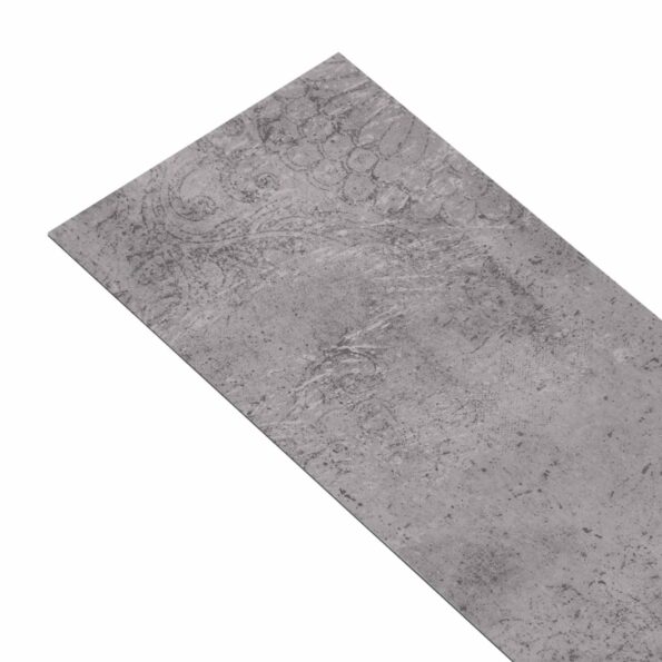 vidaXL Samolepiaca podlahová doska 32 pcs Cementová hnedá 4,46 m² PVC – Obrázok 2