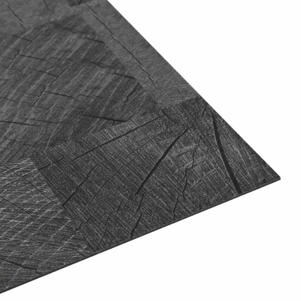 vidaXL Podlahové dosky 5,11 m² 55 pcs PVC Drevená štruktúra šedá – Obrázok 4