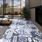vidaXL Podlahové dosky 5,11 m² 55 pcs PVC Farbový vzor