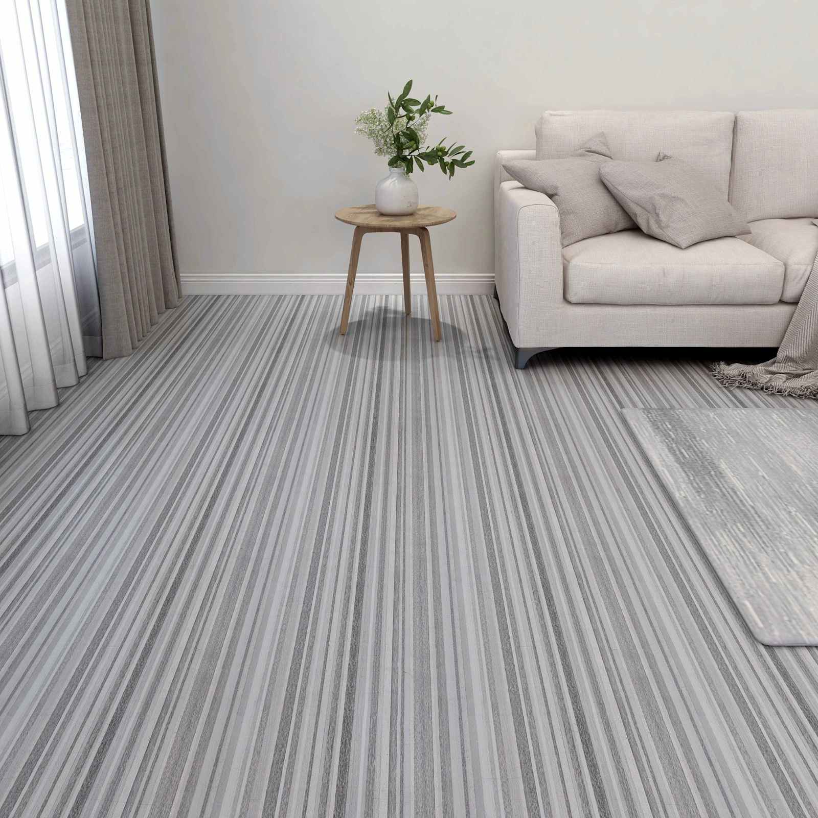 42046319_1.jpg vidaXL Podlahové dosky 5,11 m² 55 pcs PVC Prúžky – Obrázok 1