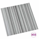 vidaXL Podlahové dosky 5,11 m² 55 pcs PVC Prúžky – Obrázok 3