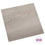 vidaXL Podlahové dosky 5,11 m² 55 pcs PVC drevo – Obrázok 3