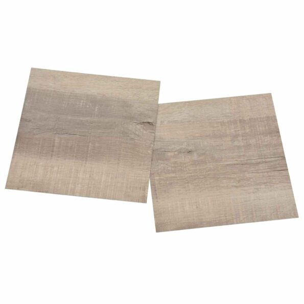 vidaXL Podlahové dosky 55 pcs Sivohnedá 5,11 m² PVC – Obrázok 4
