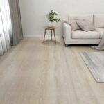 vidaXL Podlahové dosky 55 pcs Béžová 5,11 m² PVC