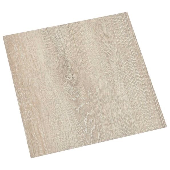 vidaXL Podlahové dosky 55 pcs Béžová 5,11 m² PVC – Obrázok 2