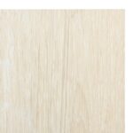 vidaXL Podlahové dosky 5,11 m² 55 pcs PVC Biela a béžová – Obrázok 8