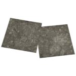 vidaXL Podlahové dosky 5,11 m² 55 pcs PVC Sivá a biela – Obrázok 4