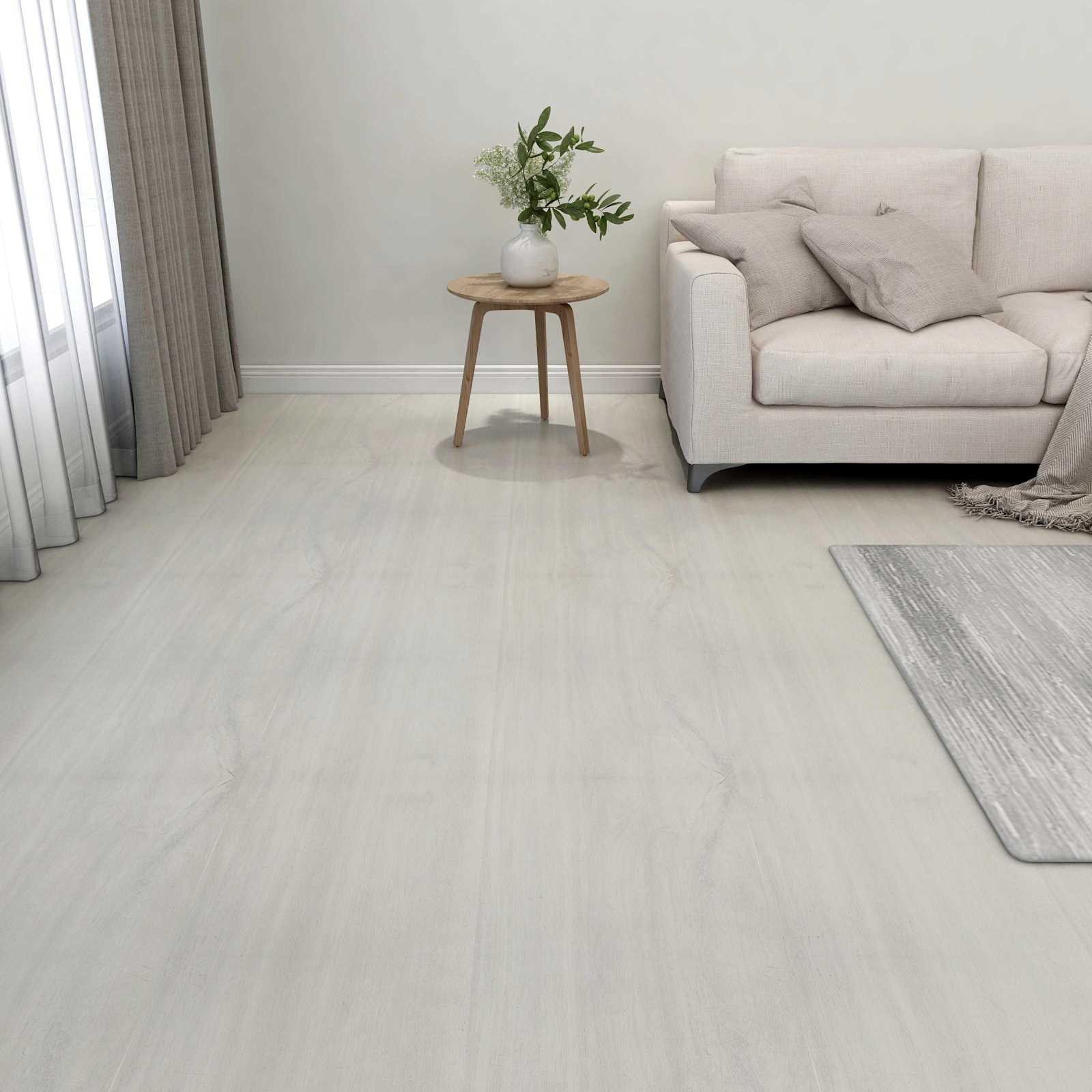 42046329_1.jpg vidaXL Podlahové dosky 55 pcs Krémová 5,11 m² PVC – Obrázok 1
