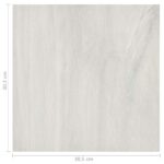 vidaXL Podlahové dosky 55 pcs Krémová 5,11 m² PVC – Obrázok 11