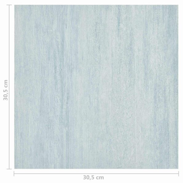 vidaXL Podlahové dosky 55 pcs Zelená 5,11 m² PVC – Obrázok 11