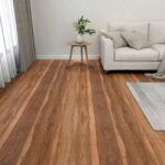 vidaXL Podlahové dosky 5,11 m² 55 pcs PVC Tmavé drevo