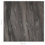 vidaXL Podlahové dosky 55 pcs Tmavo šedá 5,11 m² PVC – Obrázok 11