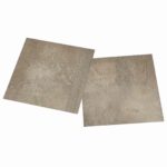 vidaXL Podlahové dosky 5,11 m² 55 pcs PVC Tmavohnedá a Šedá – Obrázok 4